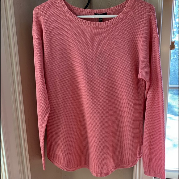 Lightweight knit coral sweater - Picture 2 of 2
